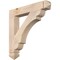 Ekena Millwork Olympic Arts & Crafts Smooth Bracket, Douglas Fir, 3 1/2"W x 24"D x 24"H BKT04X24X24OLY03SDF - alternate 1
